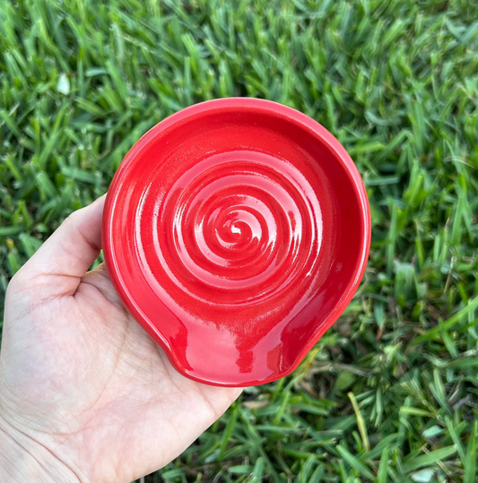 Red Spoon Rest