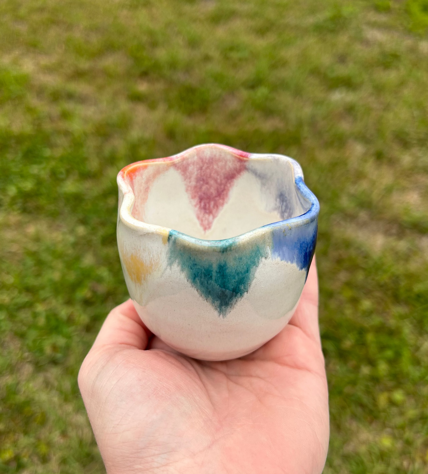 Rainbow Melt Planter